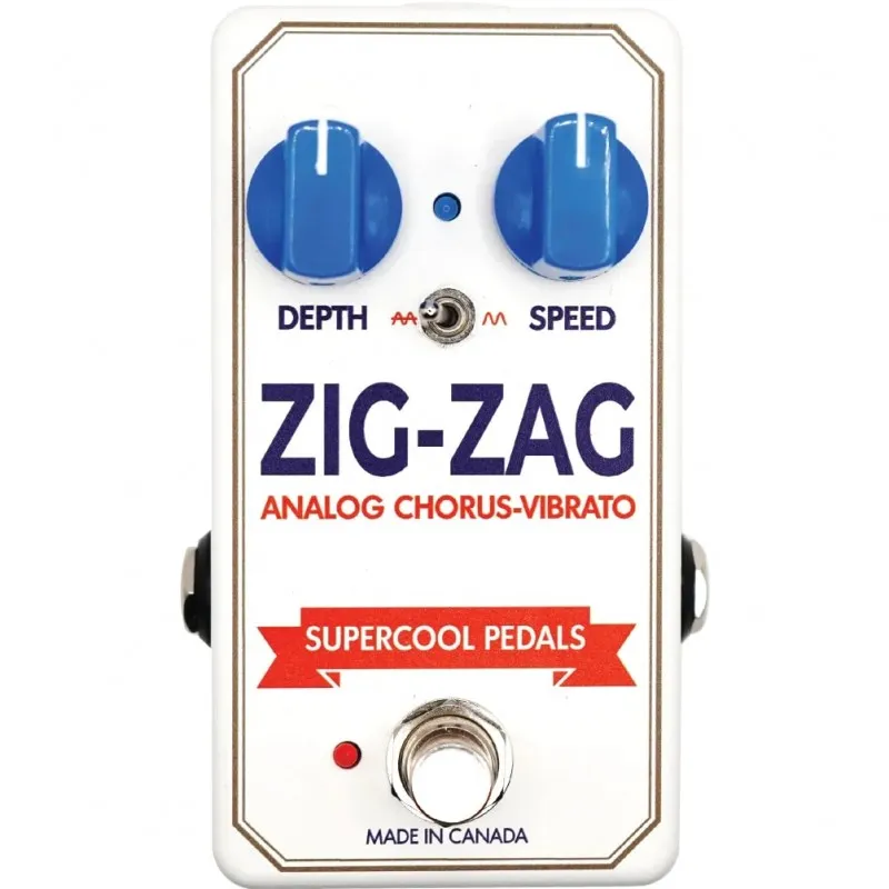 Supercool Pedals ZIG-ZAG - Analog Chorus-Vibrato