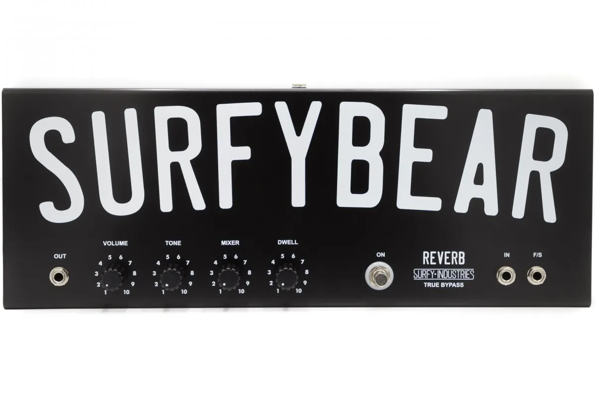Surfy Industries SurfyBear Metal - Reverb Tank Pedal