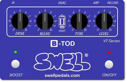 Swell Pedals B-TOD - Hi-Gain Bass Tube OverDrive