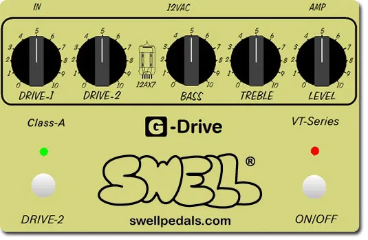 Swell Pedals G-Drive - Lo-Gain Drive for Guitar