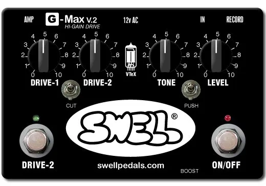 Swell Pedals G-Max - High Gain Drive for Guitar