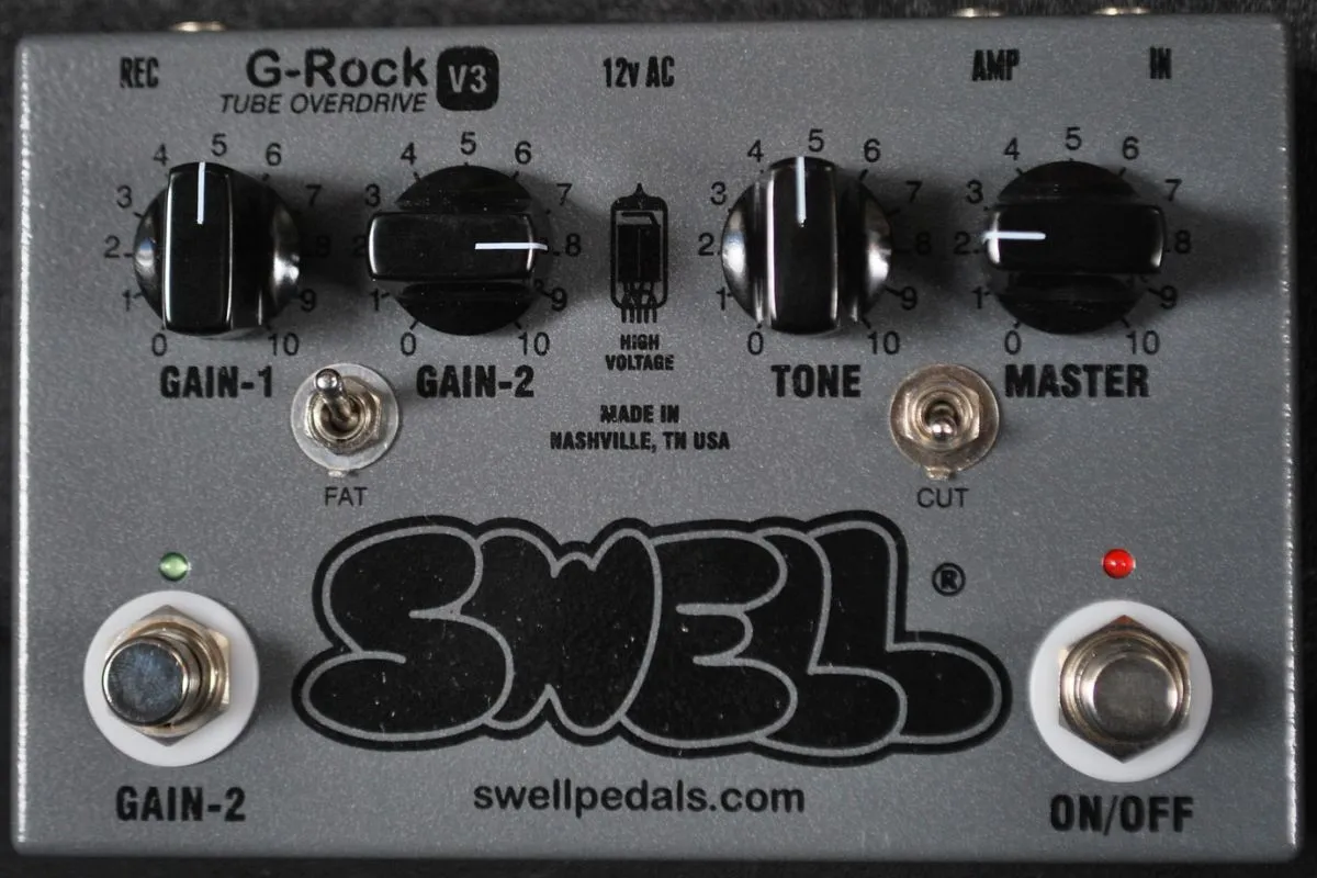 Swell Pedals G-Rock - Tube Overdrive