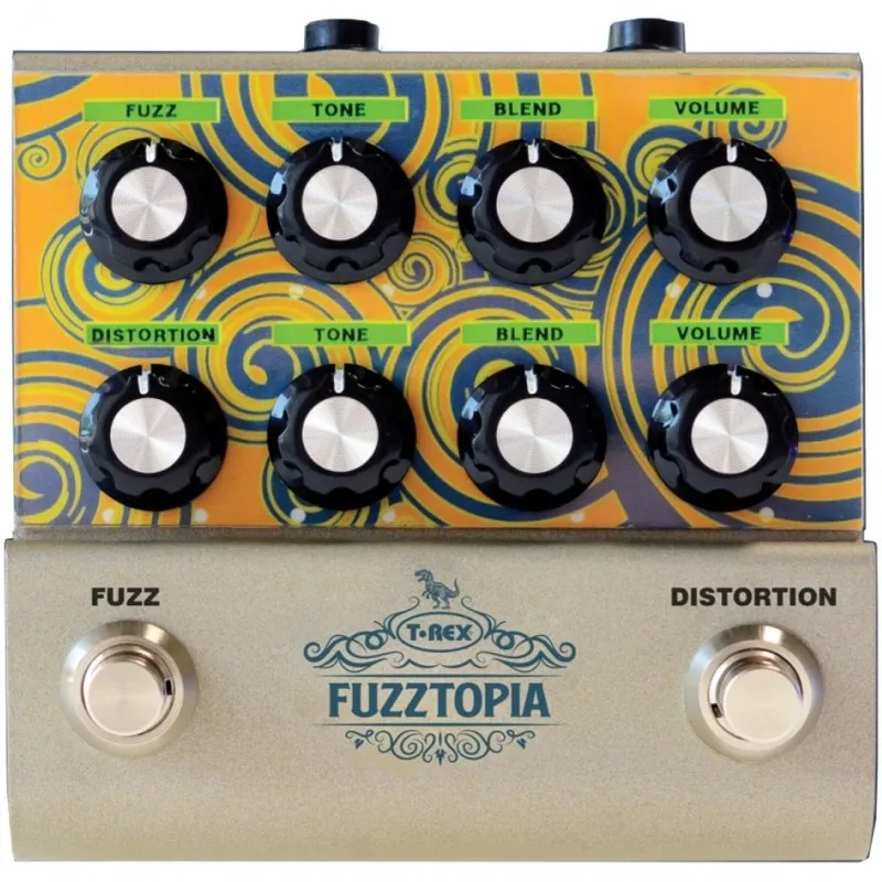 T-Rex Fuzztopia - Dual-Engine Fuzz & Distortion