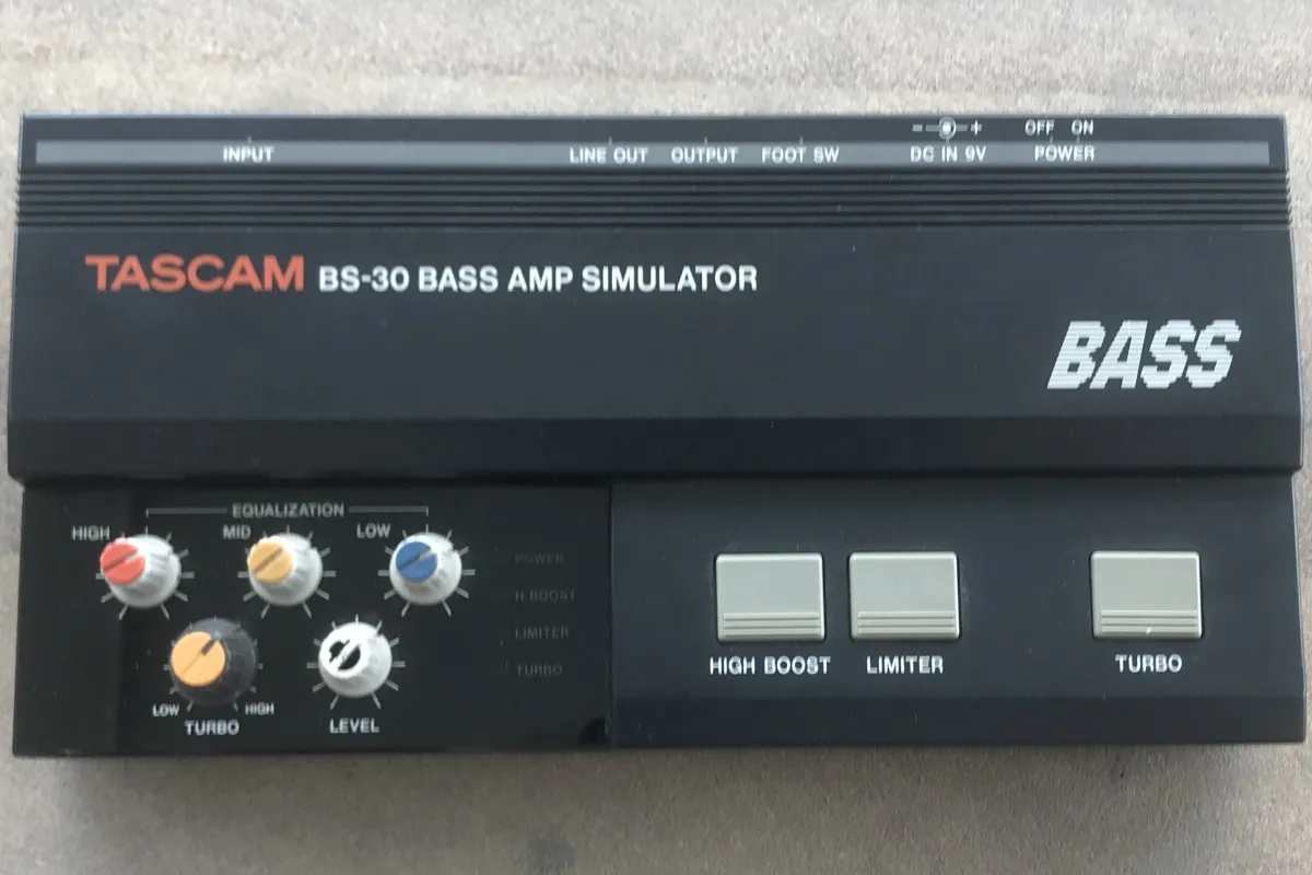 Tascam BS-30 Bass Amp Simulator