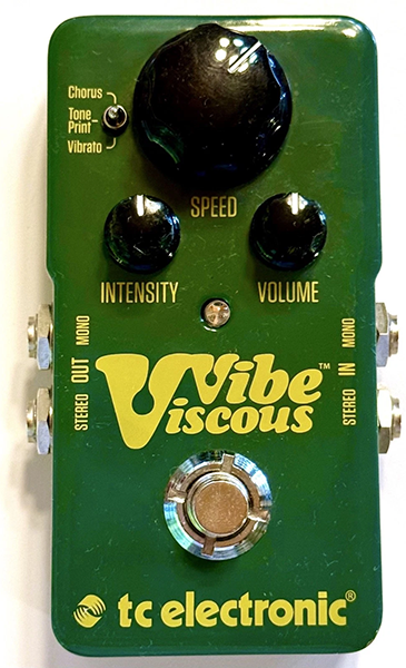 TC Electronic Viscous Vibe Pedal
