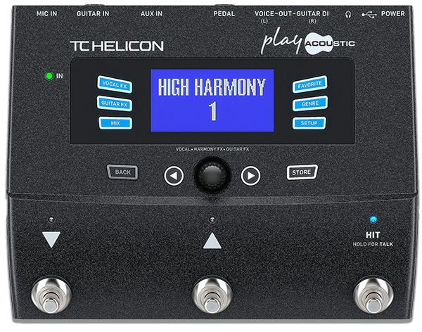TC Helicon Play Acoustic Guitar and Vocal Processor