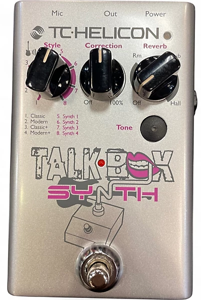 TC Helicon TalkBox Synth Pedal