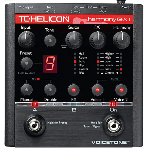 TC Helicon VoiceTone Harmony-G XT