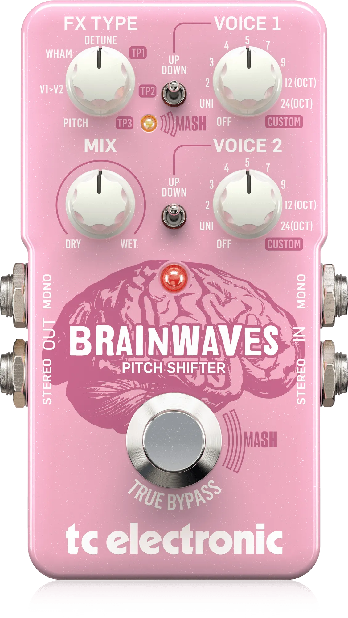 TC Electronic Brainwaves Pitch Shifter Pedal
