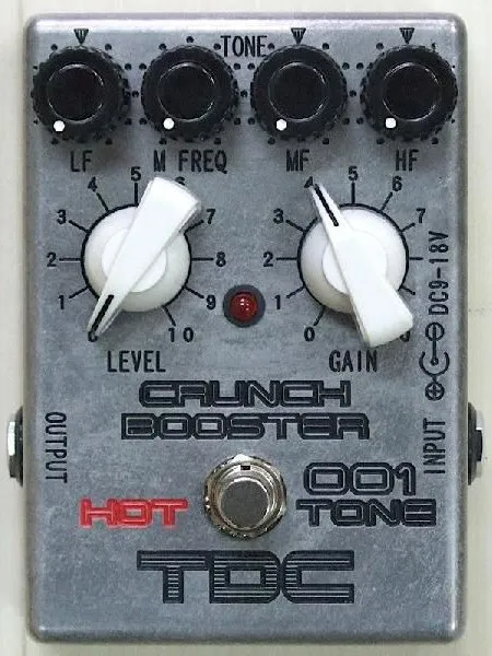 TDC 001 Crunch Booster Hot Tone