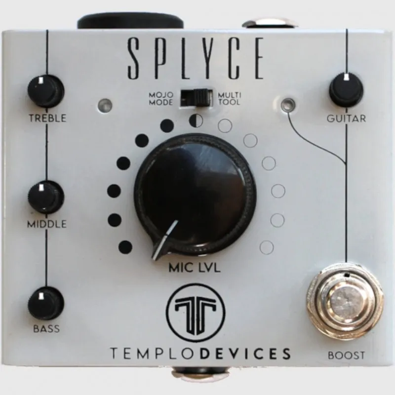 Templo Devices Splyce - Mic Mixer / Clean Guitar Boost Preamp