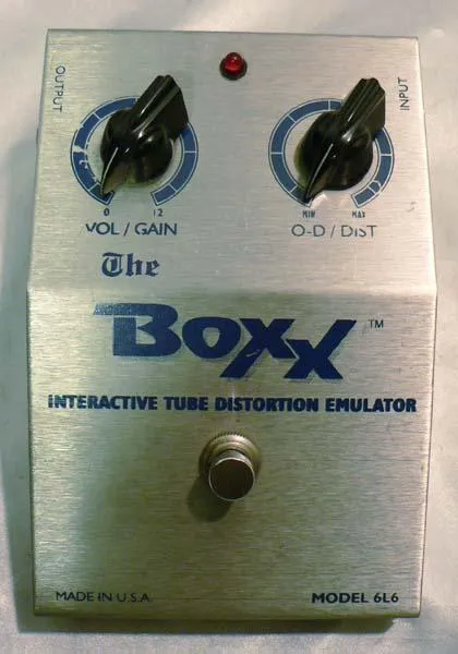 The Boxx model 6L6 Interactive Tube Distortion Emulator