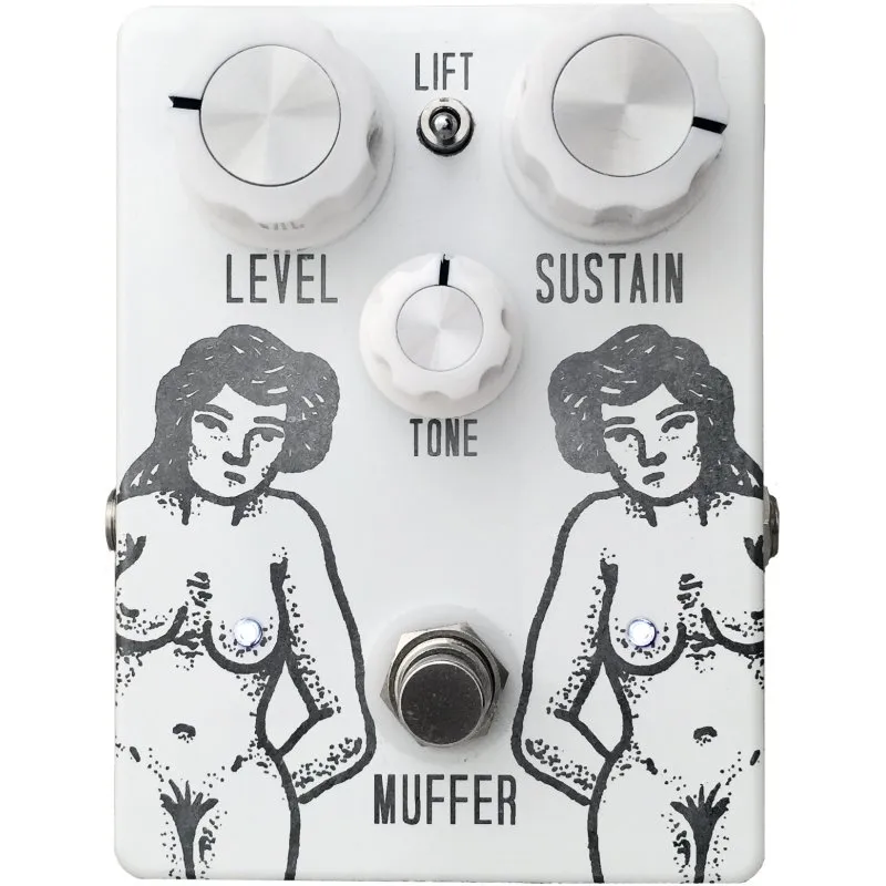 Tomkat Pedals White Muffer