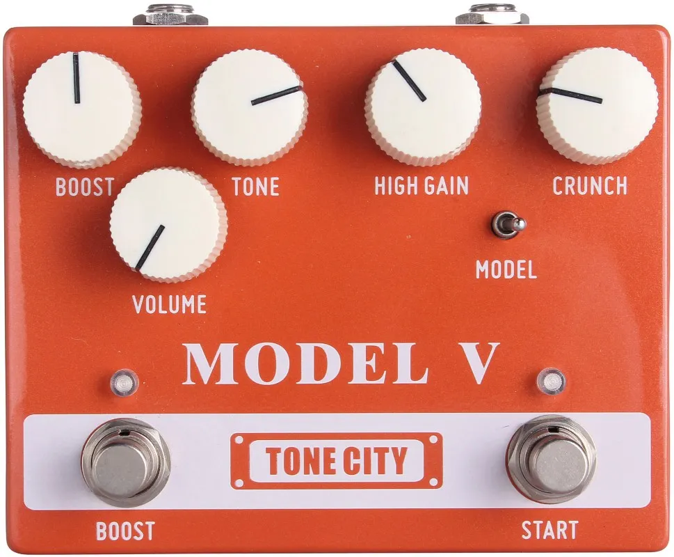 Tone City TC-T33 Model V - Vox Style High Gain Distortion with Boost