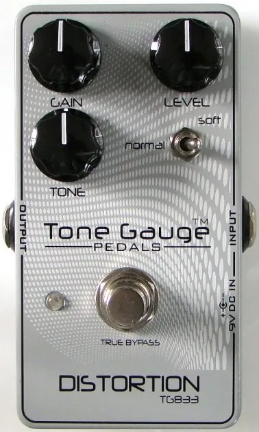 Tone Gauge Pedals TG833 Distortion