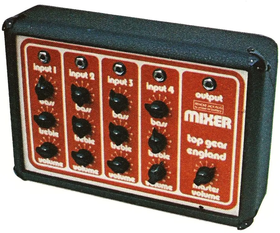 Top Gear Four Channel Mixer