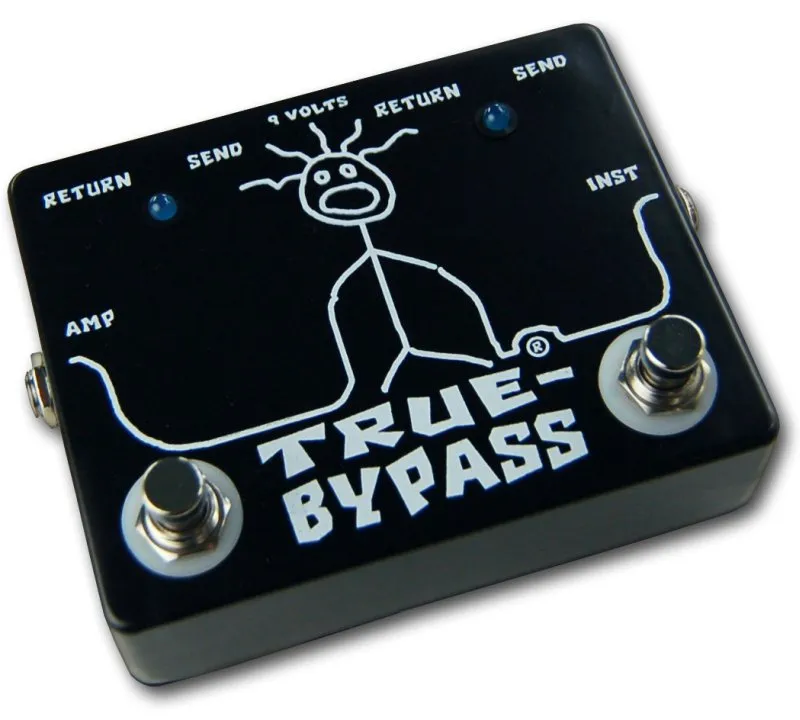 True-Bypass Pedals Double Loop