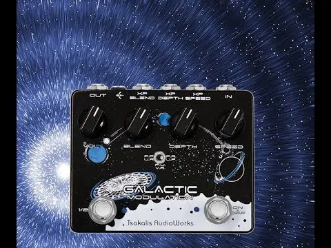 Tsakalis Audioworks Galactic Multi Modulation Pedal