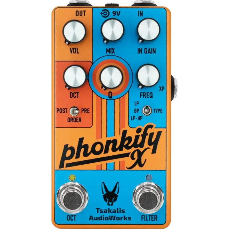 Tsakalis Audio Works Phonkify X - Envelope Filter / Wah / Octaves