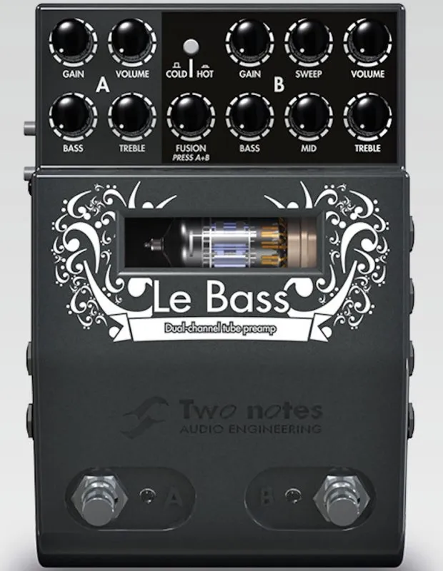 Two Notes Audio Engineering Le Bass - Dual-Channel Tube Preamp