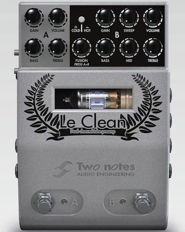 Two Notes Audio Engineering Le Clean - Dual-Channel Tube Preamp