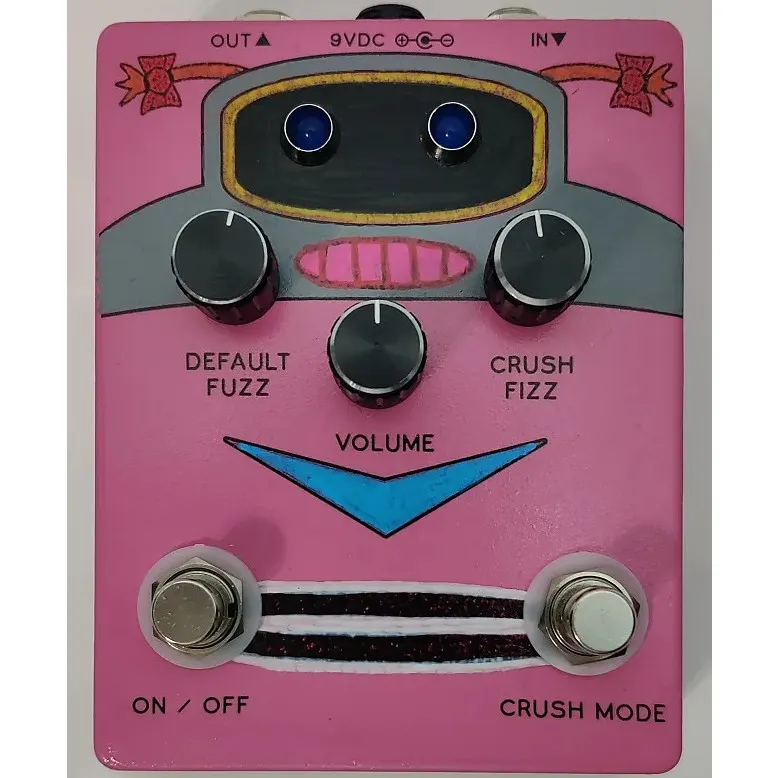 Verdant Wolf FX The Crushinator - Dual Channel Distortion / Fuzz / Bit-Crusher