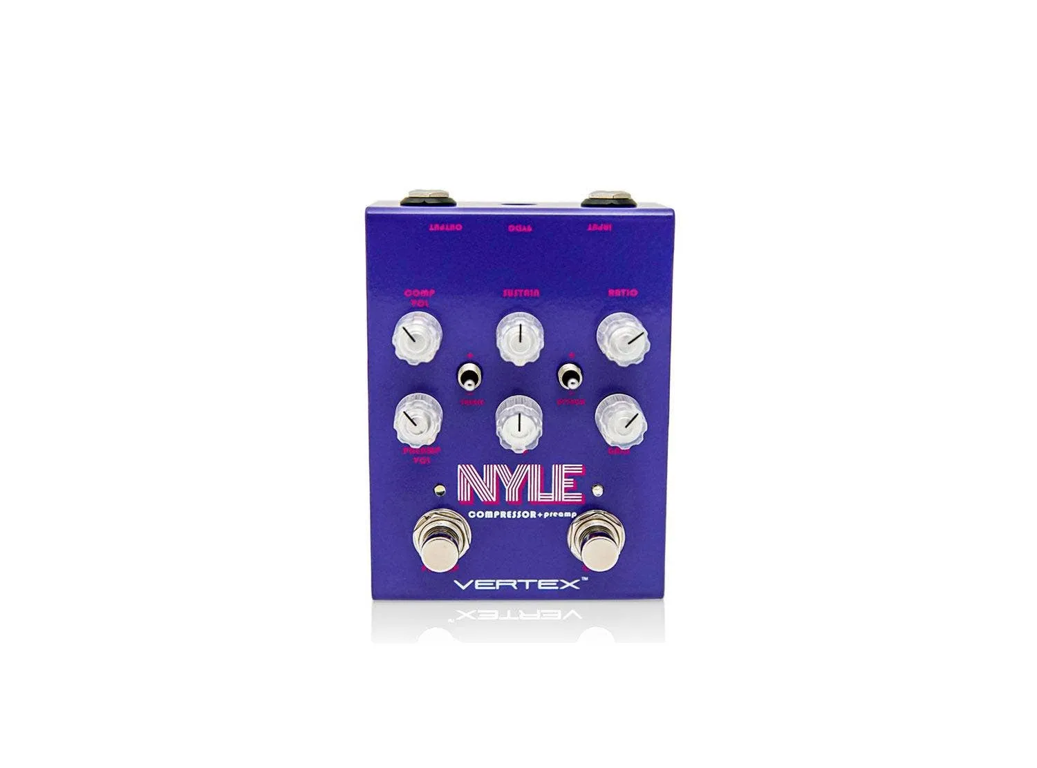 Vertex Nyle Compressor / Preamp Pedal