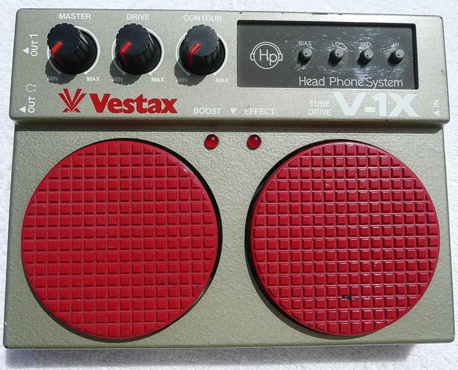 Vestax V-1X Tube Drive with Head Phone System