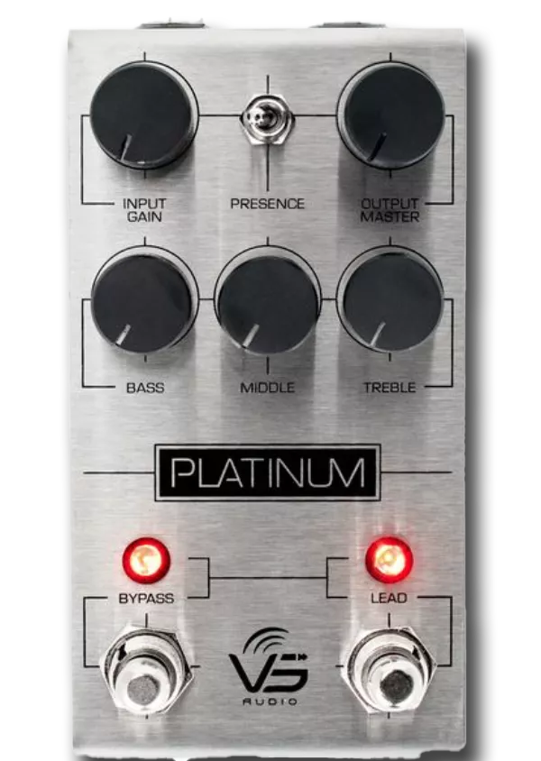 VS Audio Platinum Overdrive Preamp Pedal