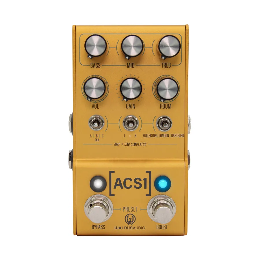 Walrus Audio Mako Series MKII ACS1 Amp + Cab Simulator Pedal