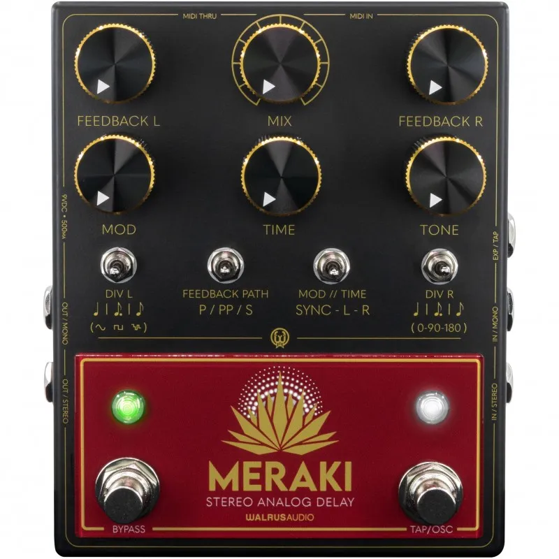 Walrus Audio Meraki - Stereo Analog Delay