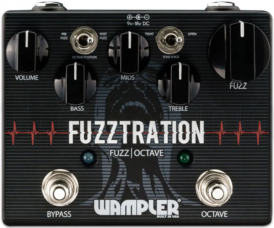 Wampler Fuzztration Fuzz & Octave Pedal