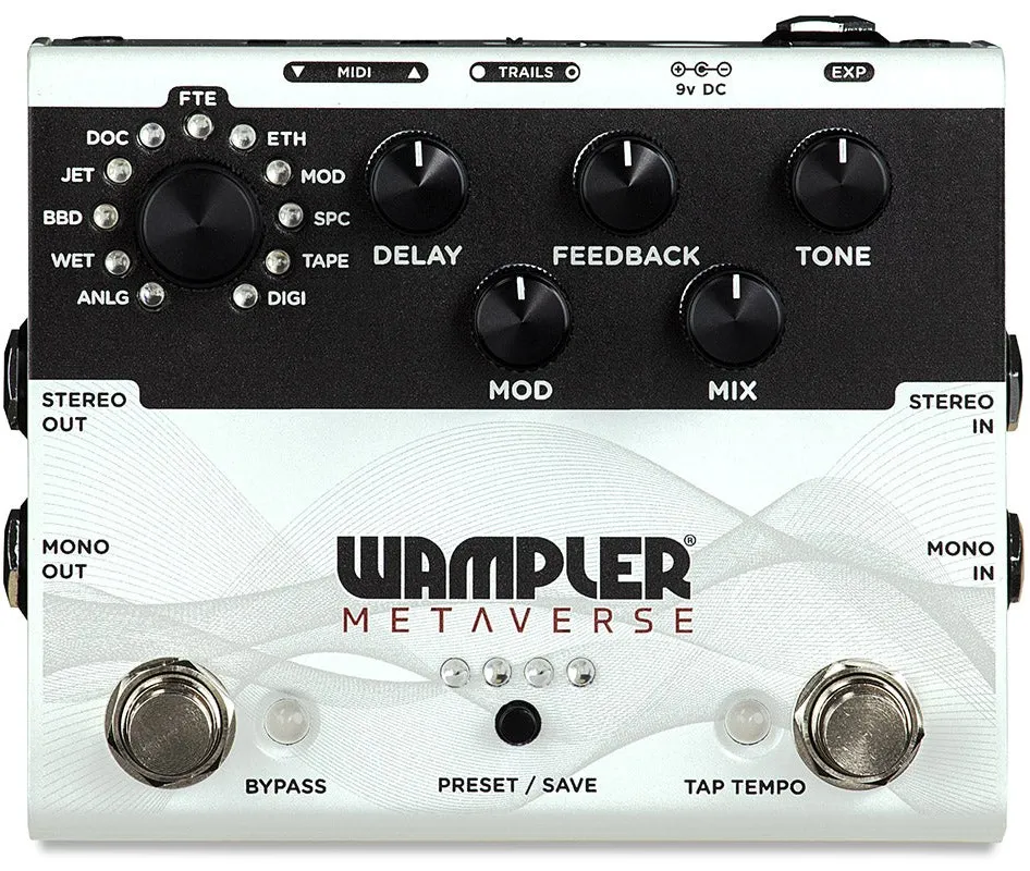 Wampler Pedals Metaverse - Multi-Delay Effects