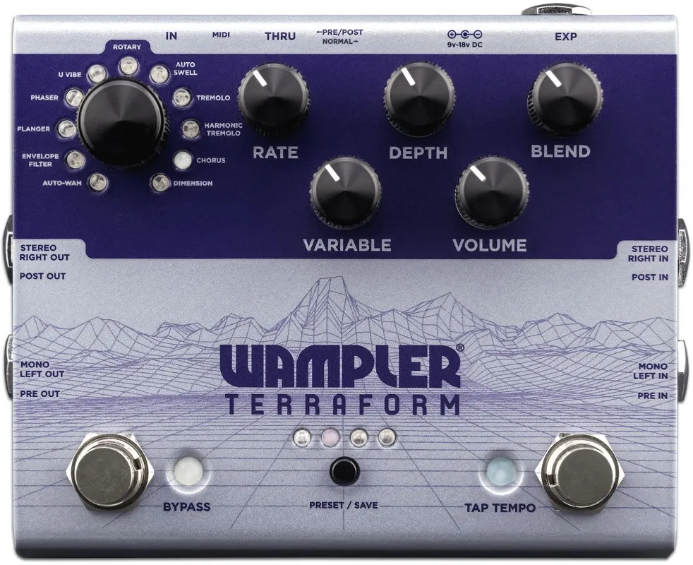 Wampler Pedals Terraform - Programmable Multi-Modulation