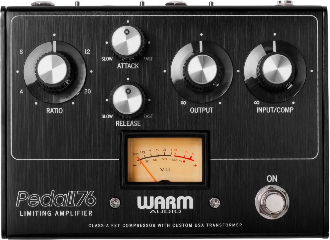 Warm Audio Pedal 76 All-Analog Transformer-Balanced FET Compressor Ped
