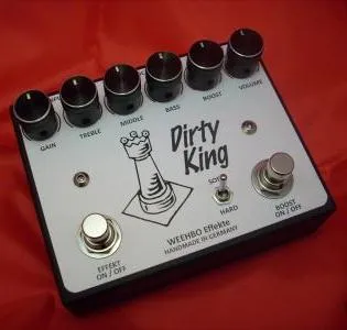 Weehbo Dirty King - British Distortion and Booster
