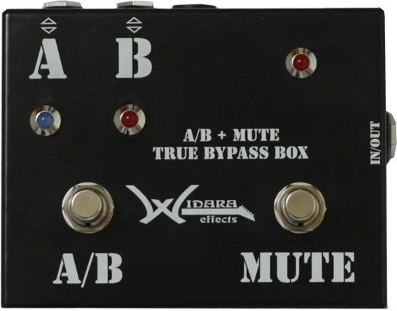 Widara Effects A/B/Mute True Bypass Box