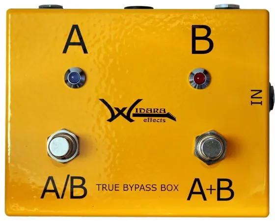 Widara Effects A/B/Y True Bypass Box