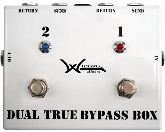 Widara Effects Dual True Bypass Box