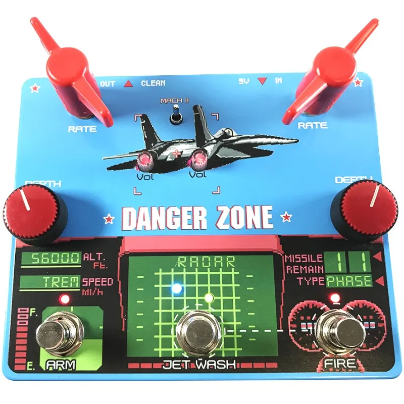 WingMan FX Danger Zone - Analog Tremolo / Phaser