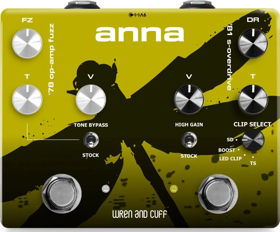 Wren and Cuff ANNA - Claudio Sanchez signature Overdrive & Op-Amp Fuzz