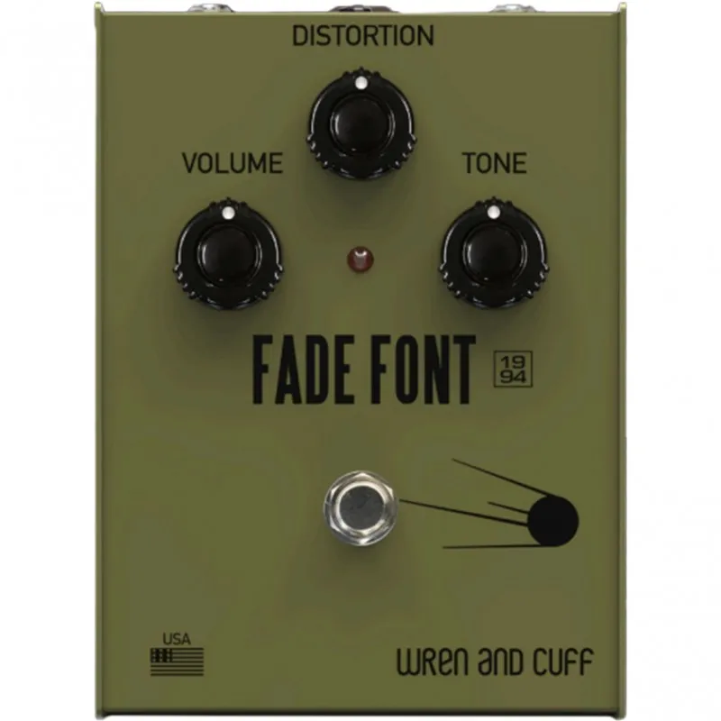 Wren and Cuff Fade Font 1994