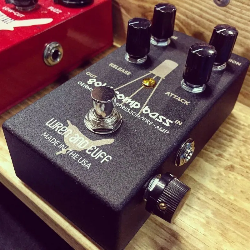 Wren and Cuff Gold Comp Bass - Germanium Bass Compressor / Pre-Amp