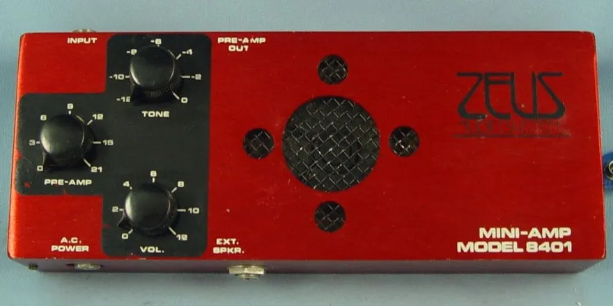 Zeus model 8401 Mini Amp
