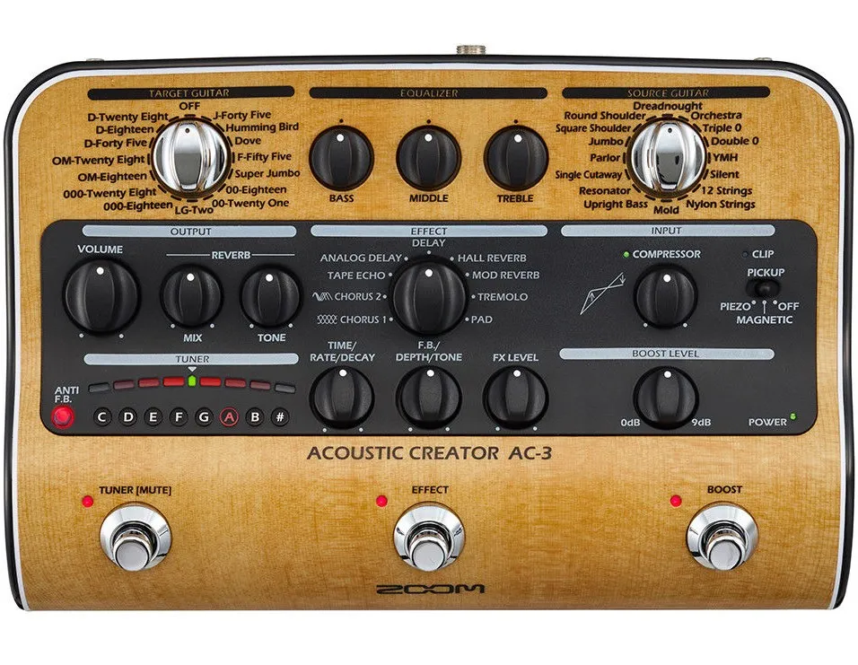 Zoom AC-3 Acoustic Creator