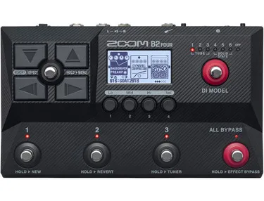 Zoom B2 Four Bass Multi-effects Processor